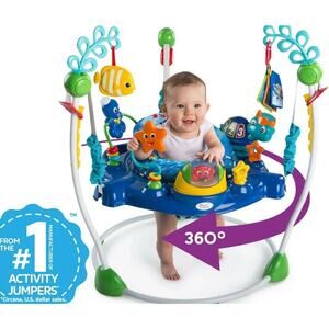 Baby Einstein Neptune Ocean Discovery Jumper Activity Saucer Infant Learning Toy